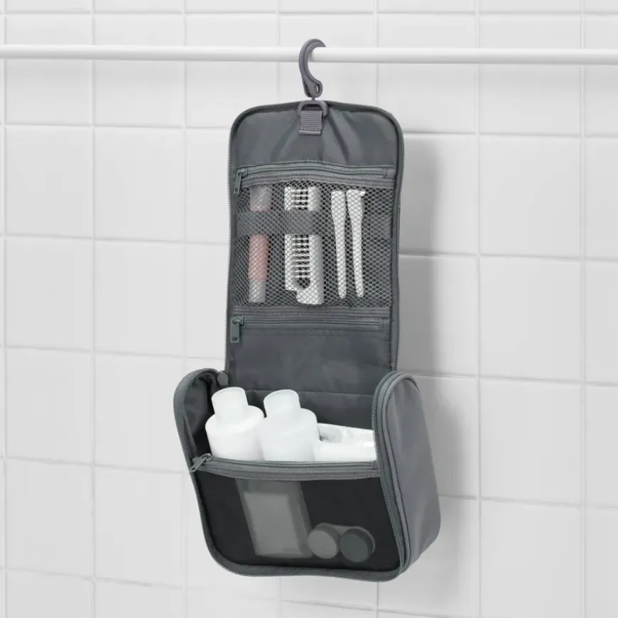 Polyester Hanging Toiletry Case