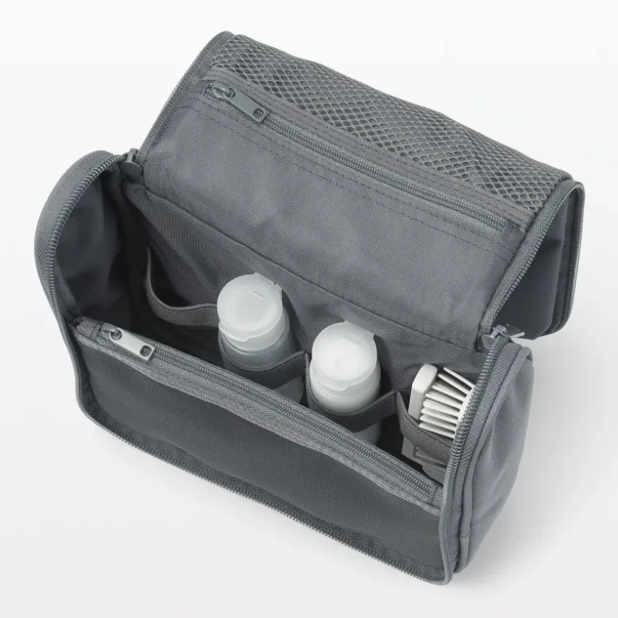 Polyester Hanging Toiletry Case