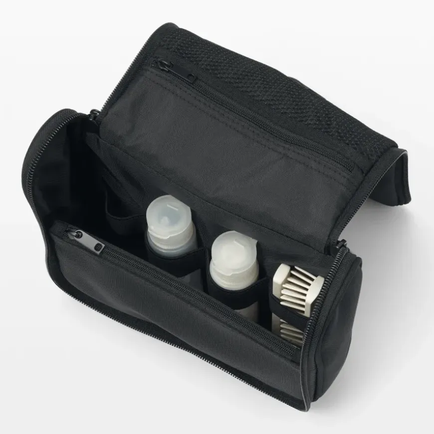 Polyester Hanging Toiletry Case