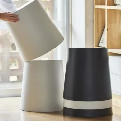 Polypropylene Stackable Stool Light Gray