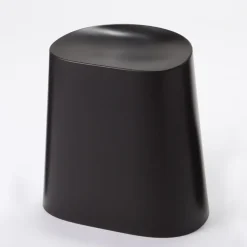 Polypropylene Stackable Stool Dark Gray