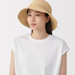 Raffia Foldable Capeline Hat