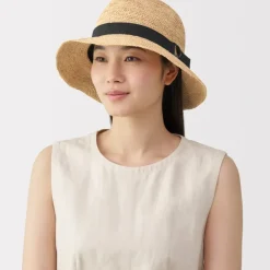 Raffia Foldable Fedora Hat