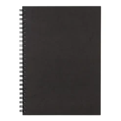 Recycled Paper Spiral Plain Notebook