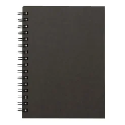 Recycled Paper Spiral Plain Notebook