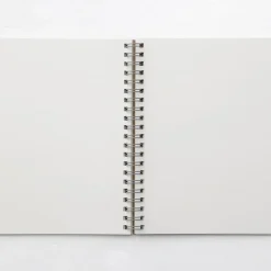 Recycled Paper Spiral Plain Notebook