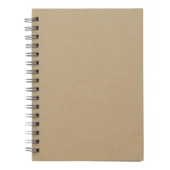Recycled Paper Spiral Plain Notebook