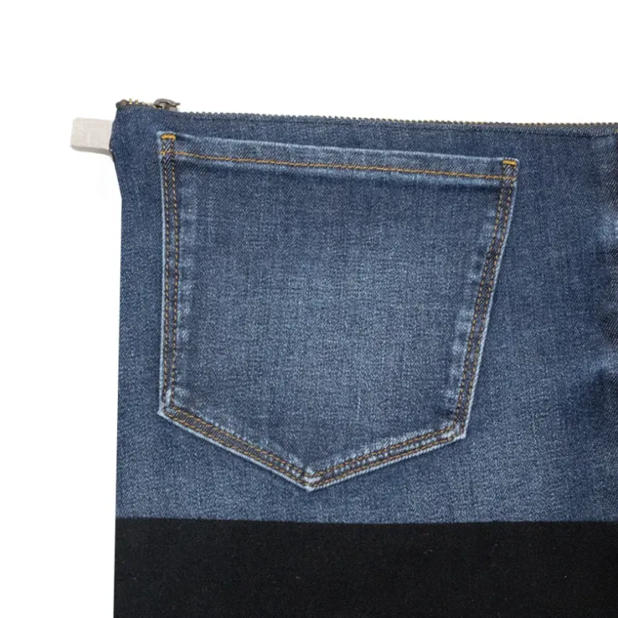 ReMUJI ReMade Denim Pouch