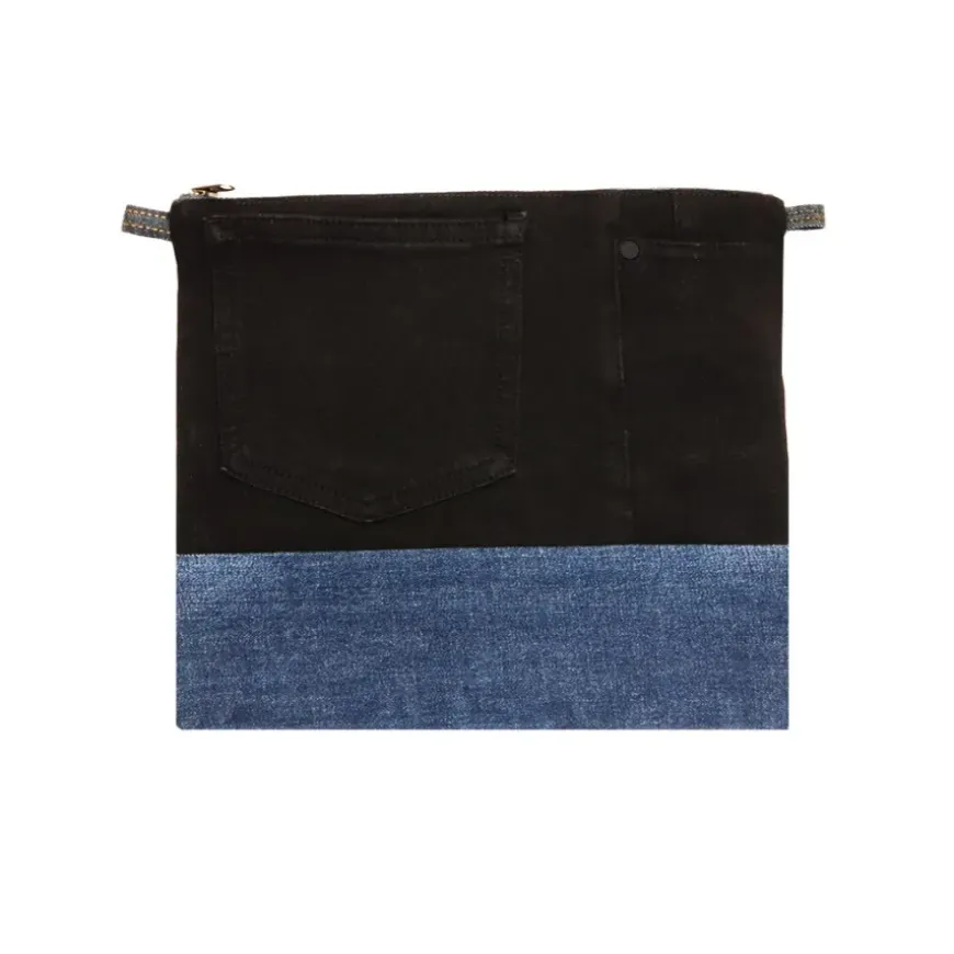 ReMUJI ReMade Denim Pouch
