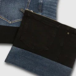 ReMUJI ReMade Denim Pouch