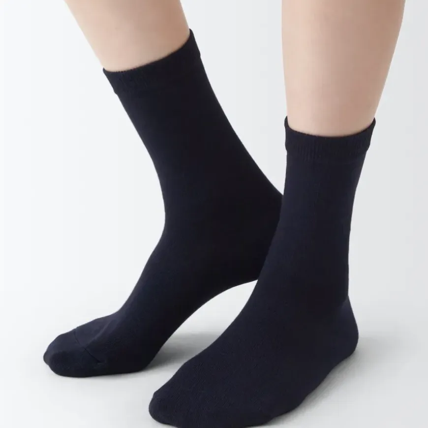 Right Angle 3 Layer Loose Top Socks