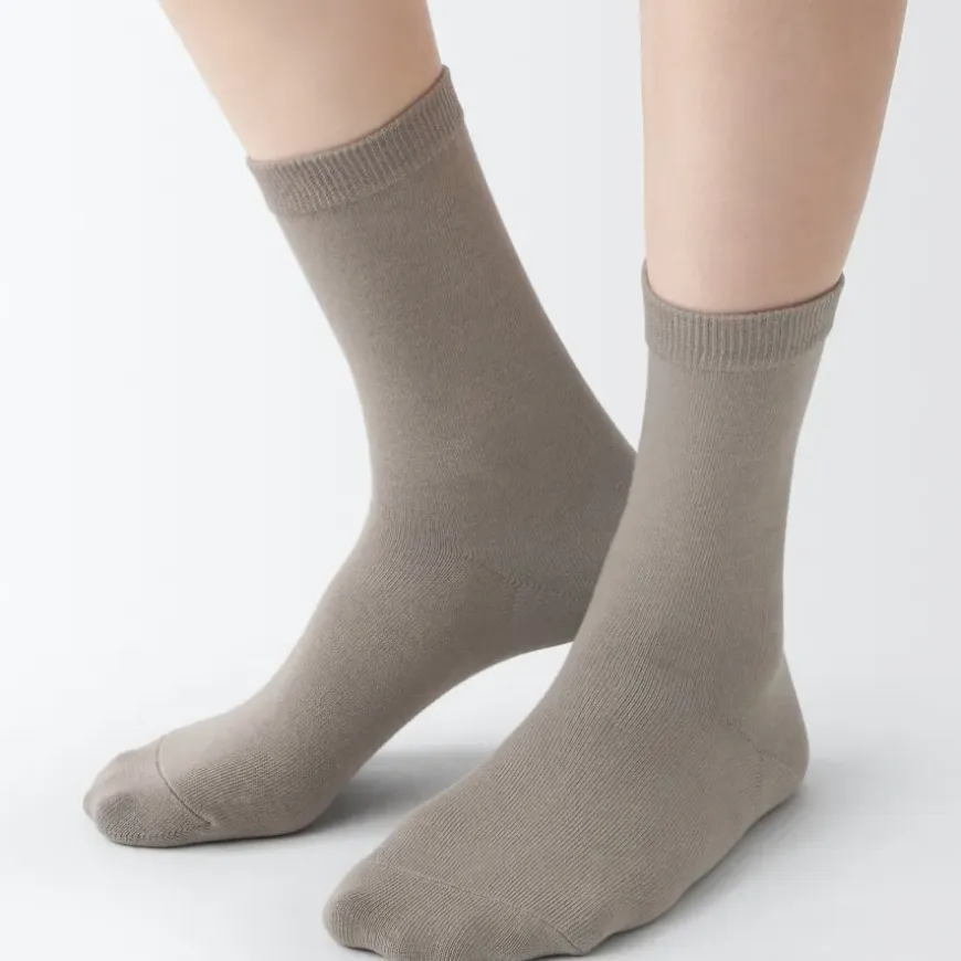 Right Angle 3 Layer Loose Top Socks