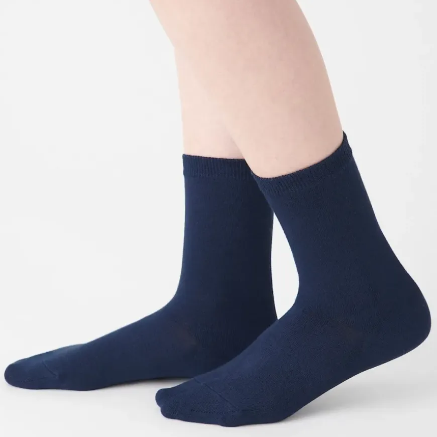 Right Angle 3 Layer Loose Top Socks