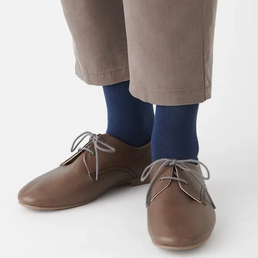 Right Angle 3 Layer Loose Top Socks