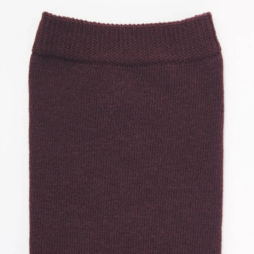Right Angle 3 Layer Loose Top Socks