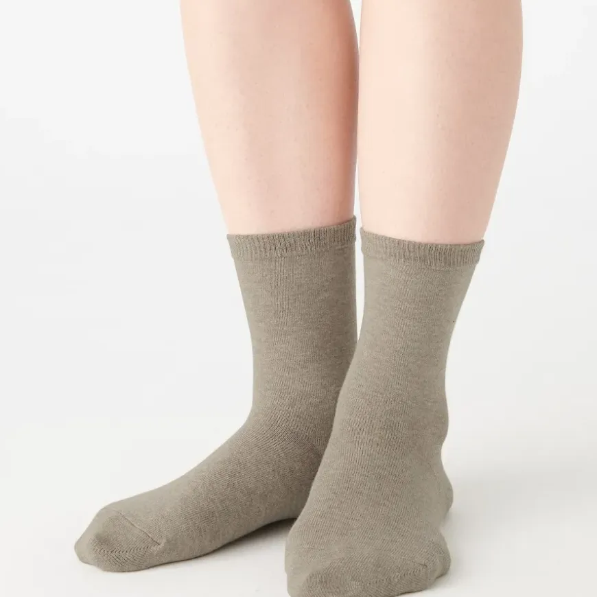 Right Angle 3 Layer Loose Top Socks