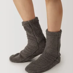 Right Angle Boa Fleece Cozy Socks