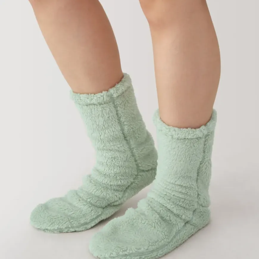 Right Angle Boa Fleece Cozy Socks