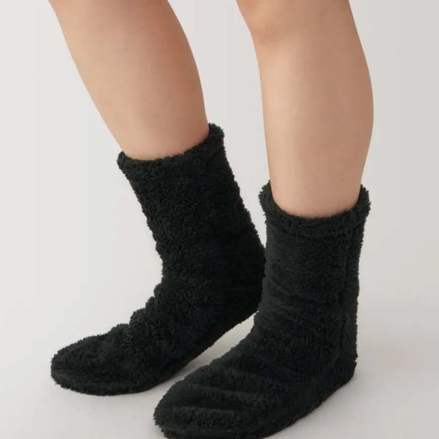 Right Angle Boa Fleece Cozy Socks