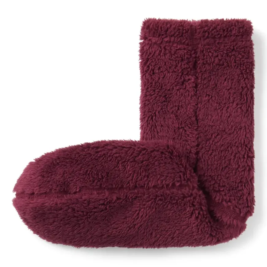 Right Angle Boa Fleece Cozy Socks