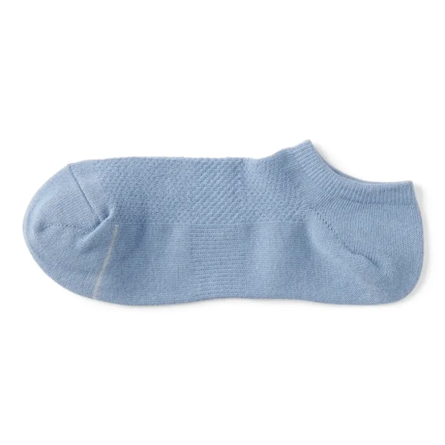 Right Angle Breathable Mesh Sneaker Socks