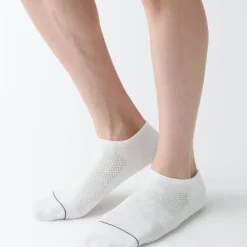 Right Angle Breathable Mesh Sneaker Socks