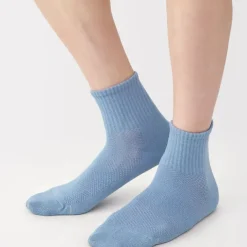 Right Angle Breathable Mesh Short Socks