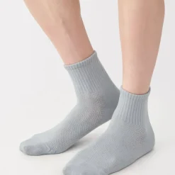 Right Angle Breathable Mesh Short Socks