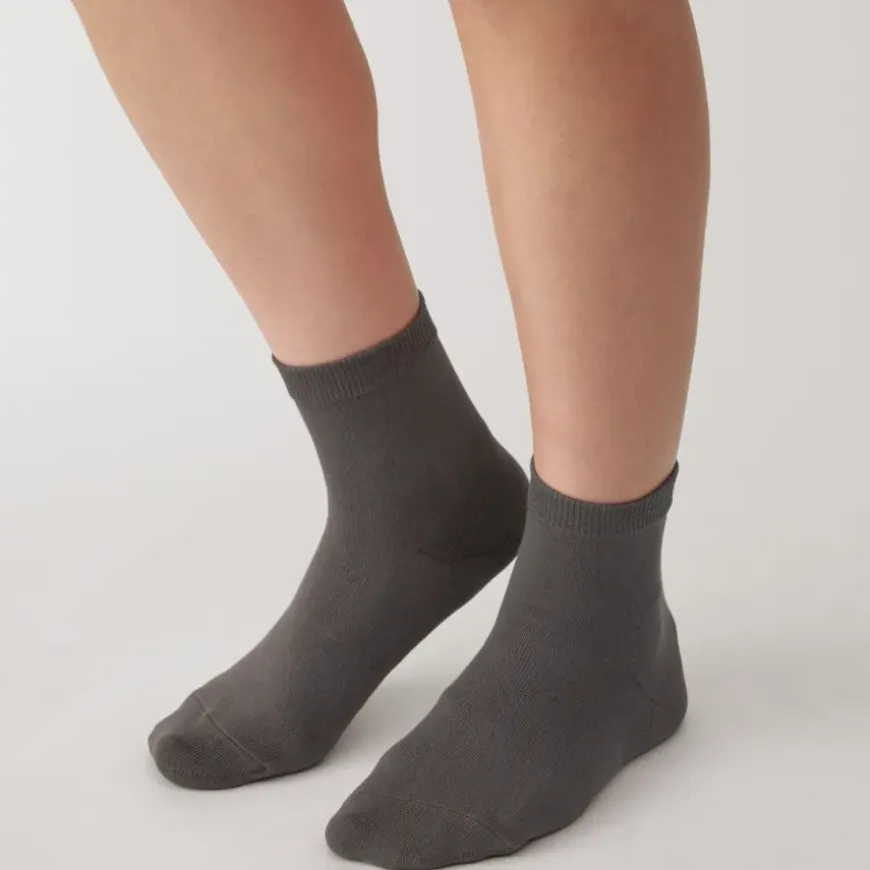 Right Angle Loose Top Short Socks