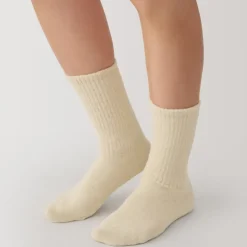 Right Angle Loose Top Socks