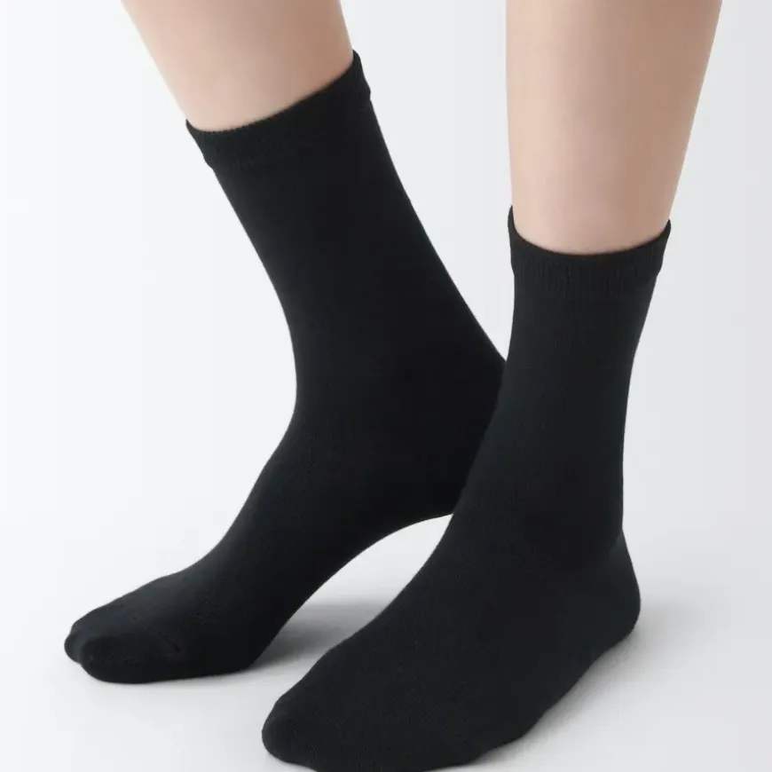 Right Angle Loose Top Socks