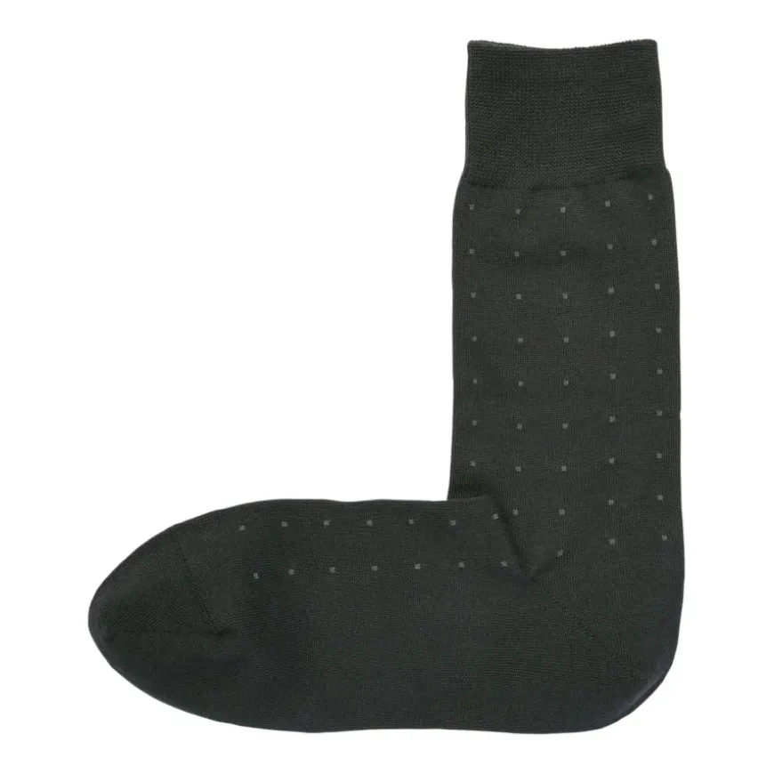 Right Angle Patterned Business Socks