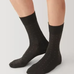 Right Angle Patterned Business Socks
