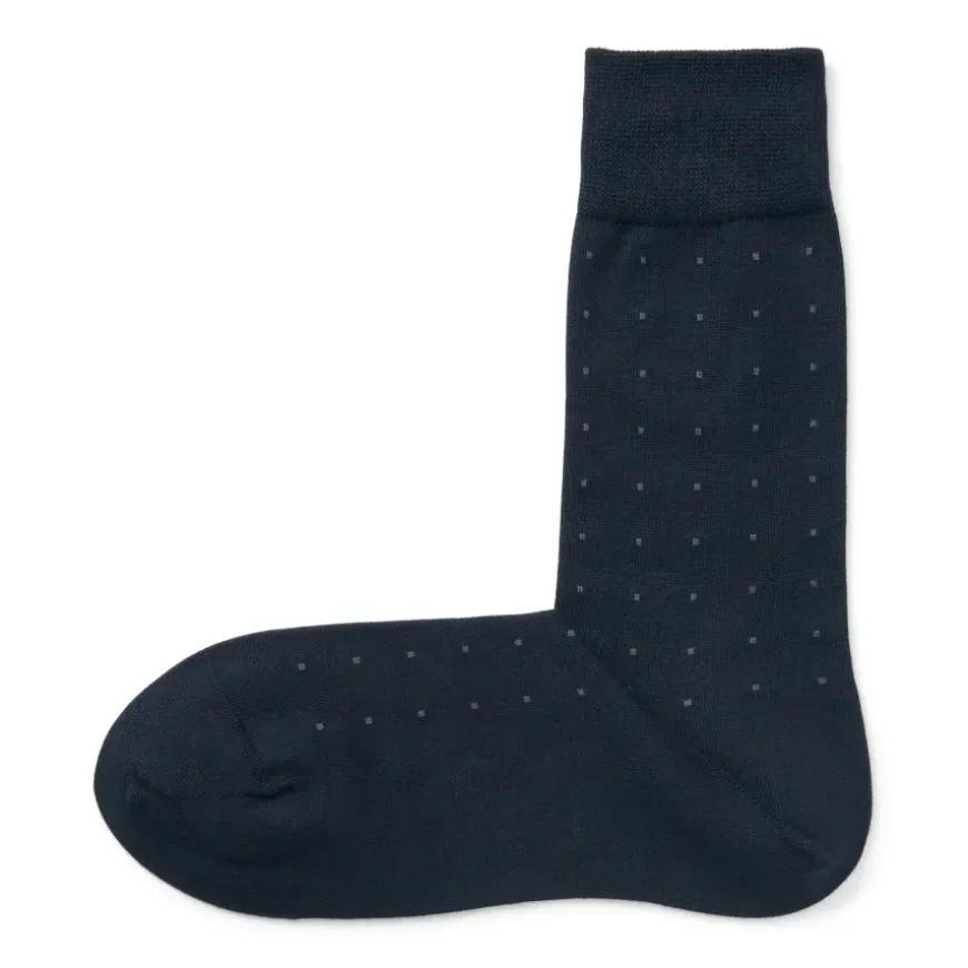 Right Angle Patterned Business Socks