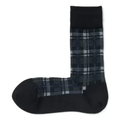 Right Angle Patterned Business Socks