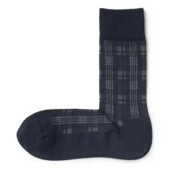 Right Angle Patterned Business Socks
