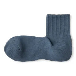 Right Angle Pile Short Socks