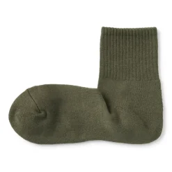 Right Angle Pile Short Socks