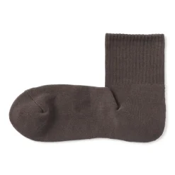 Right Angle Pile Short Socks