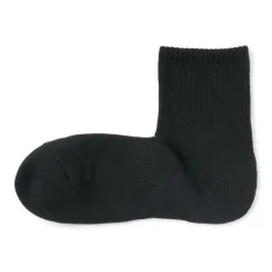 Right Angle Pile Short Socks