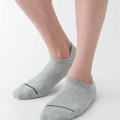 Right Angle Pile Sneaker Socks 25-29cm