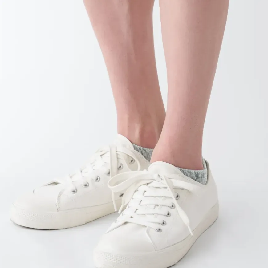 Right Angle Pile Sneaker Socks 25-29cm