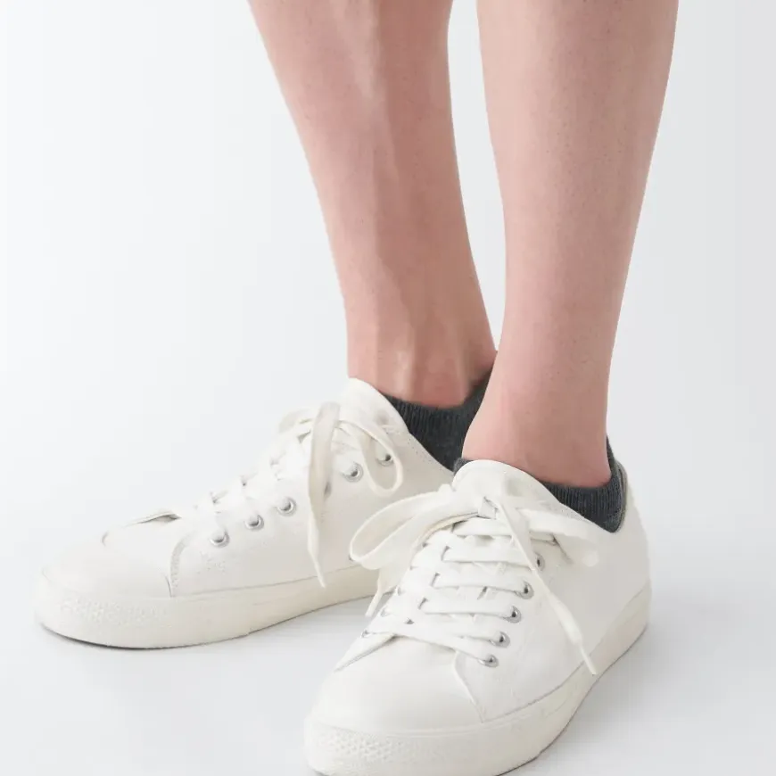 Right Angle Pile Sneaker Socks 25-29cm