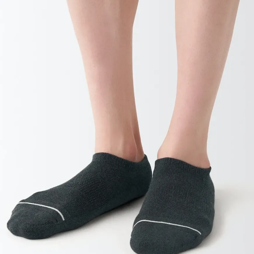 Right Angle Pile Sneaker Socks