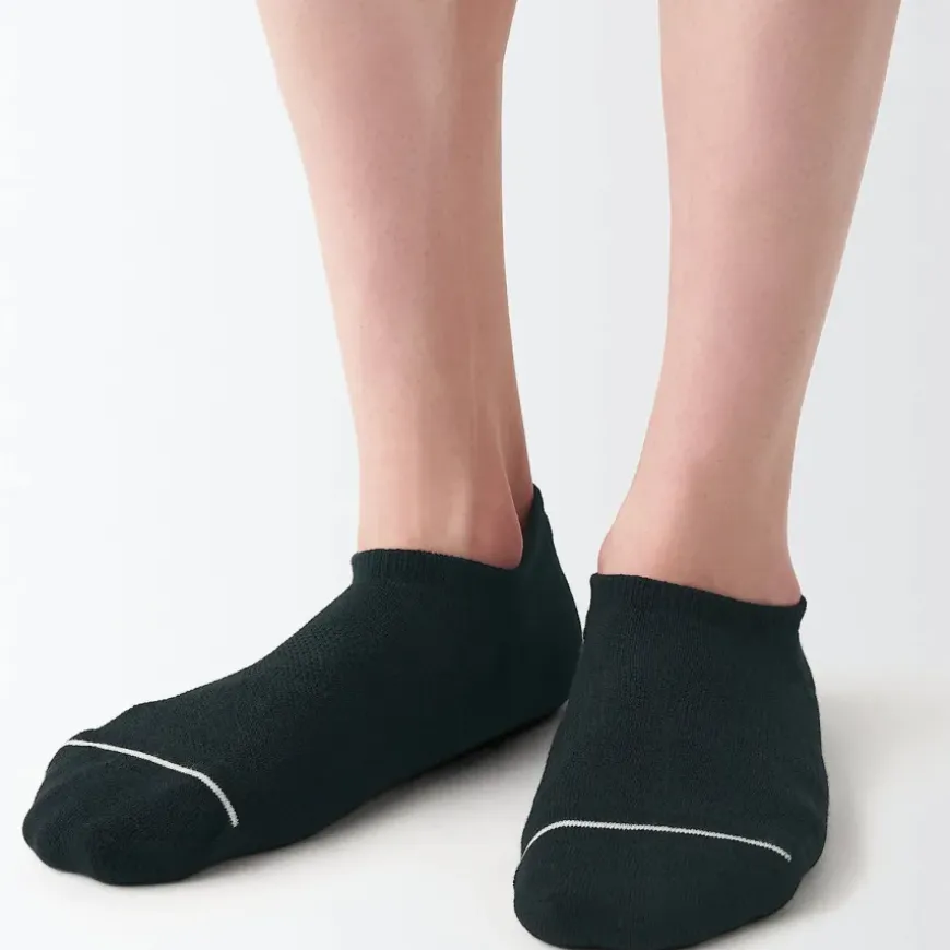 Right Angle Pile Sneaker Socks
