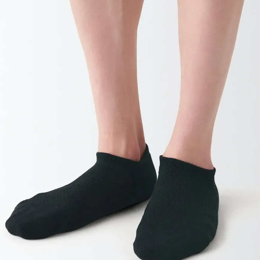 Right Angle Pile Sneaker Socks
