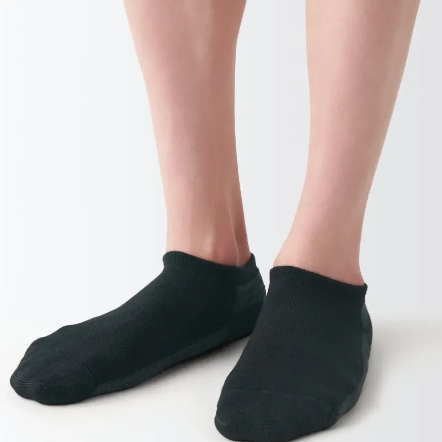 Right Angle Pile Sneaker Socks 23-30cm