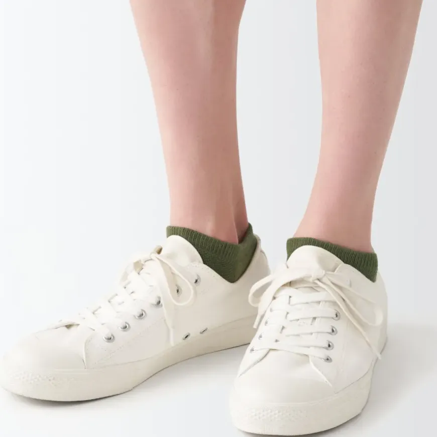 Right Angle Pile Sneaker Socks 23-30cm