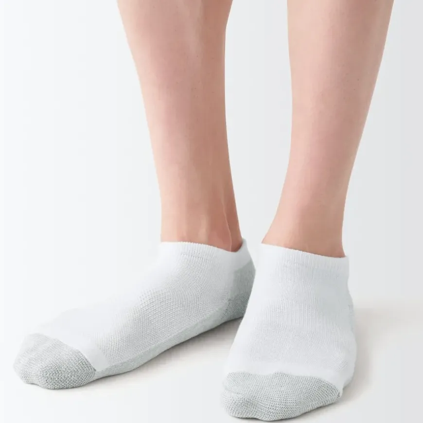 Right Angle Pile Sneaker Socks 23-30cm