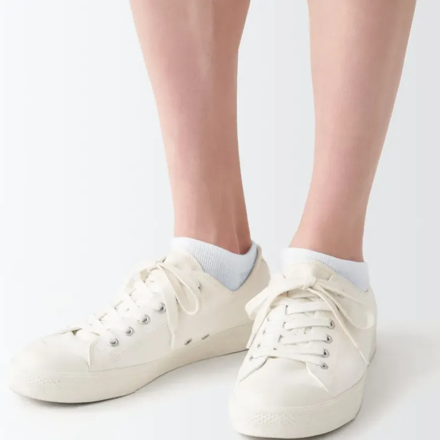 Right Angle Pile Sneaker Socks 23-30cm